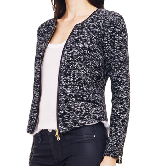 Club Monaco - tweed jacket / sweater / blazer - Picture 1 of 5